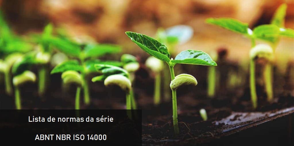 Lista de normas da série ABNT NBR ISO 14000