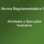 nr 15 atividades e operações insalubres