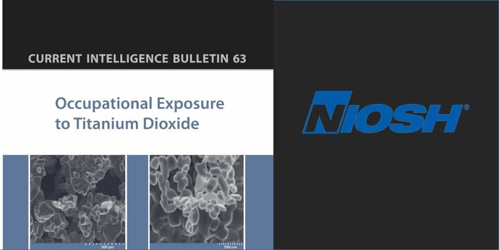Occupational Exposure to Titanium Dioxide - NIOSH